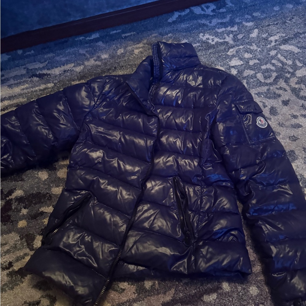Moncler Puffer Blue Jacket